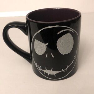 New Disney Nightmare Before Christmas Jack Skeleton Sparkle Coffee Mug